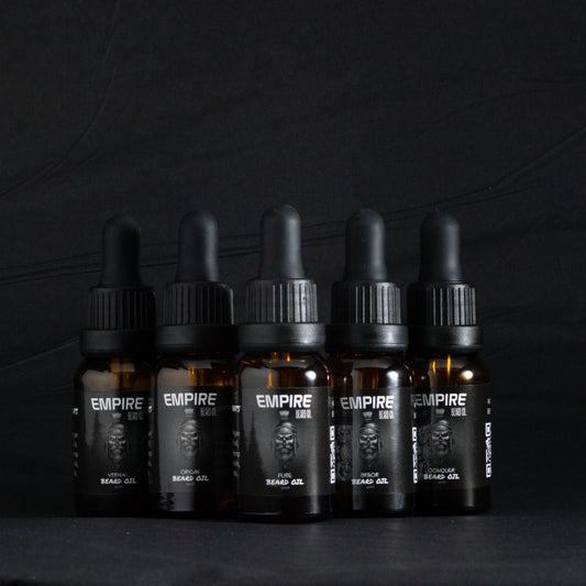 5 pack Sample Beard Oil's (15ml)